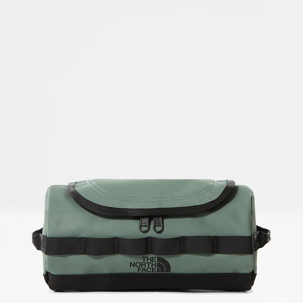 The North Face Washbag Mens Australia - The North Face Base Camp Travel Small Green / Black (SAQ-415